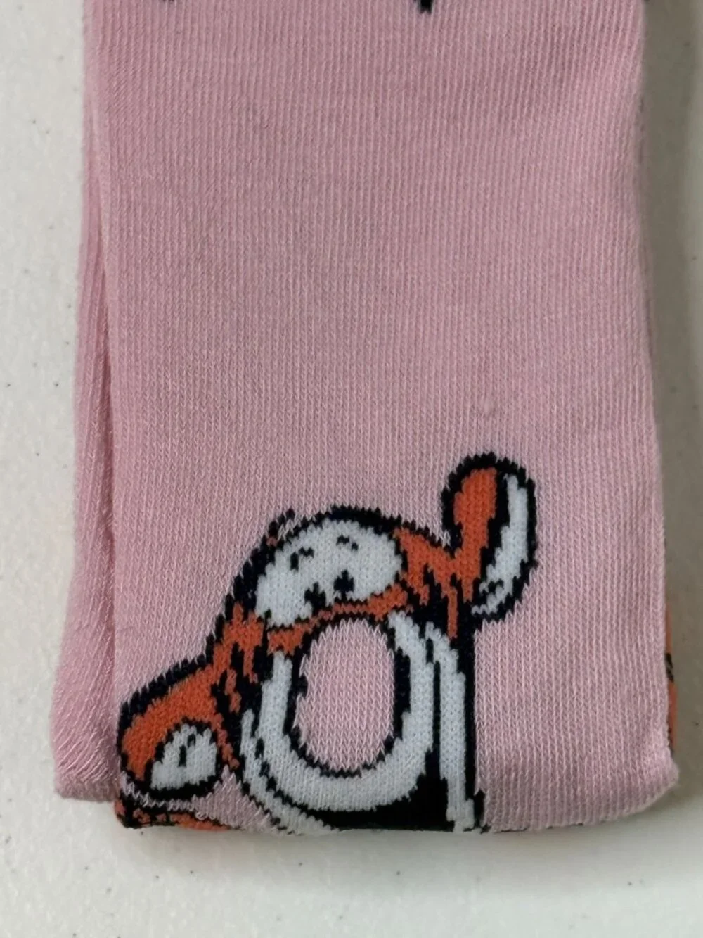 Disney Tigger Crew Socks Pink Winnie the Pooh NWT